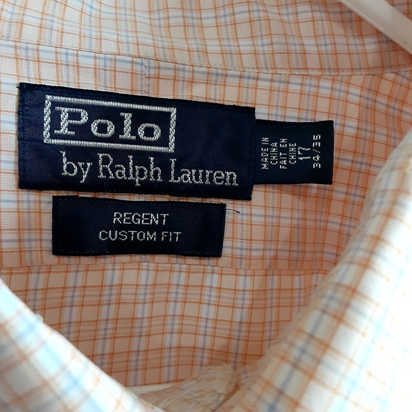 Polo by Ralph Lauren "mini" Check Dress Shirt 17, 34 - 35. - Picture 2 of 9